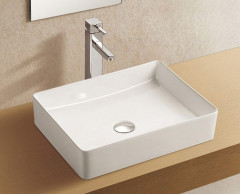 Раковина Azario 470х380х110 накладная, белый (AZ-2178-S)