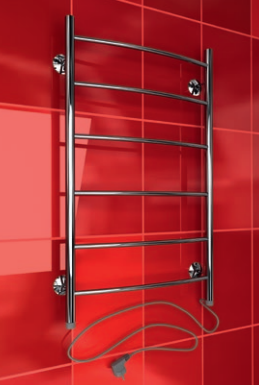 Полотенцесушитель электрический Двин R Electro Eco форма лесенка 60х50 цвет Хром (4627162894184)