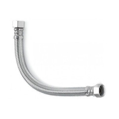 Гибкая подводка повышенной проходимости TUCAI DN13 0.4м, в стальной оплетке 1/2&quot;-1/2&quot; Г/Г (7109)