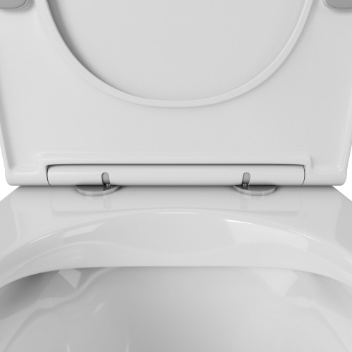 Унитаз подвесной безободковый OWL Eld Ruta-H с сиденьем DP микролифт