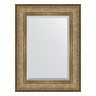 Зеркало настенное с фацетом EVOFORM в багетной раме виньетка античная бронза, 60х80 см, BY 3399