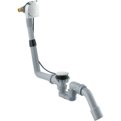 Слив-перелив Hansgrohe Exafill S для ванны, со скрытым изливом, хром (58113000)