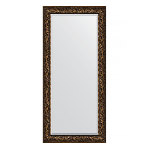 Зеркало настенное с фацетом EVOFORM в багетной раме Византия бронза, 79х169 см, BY 3599