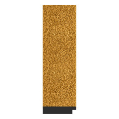 Зеркало настенное Octagon EVOFORM в багетной раме чеканка золотая, 56,6х56,6 см, BY 3799