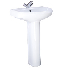 Пьедестал для раковины Santeri Вест белый (1.3601.8.S00.00B.0)