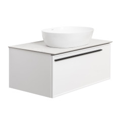 Тумба под раковину подвесная La Fenice Elba FNC-01-ELB-B-80, белая