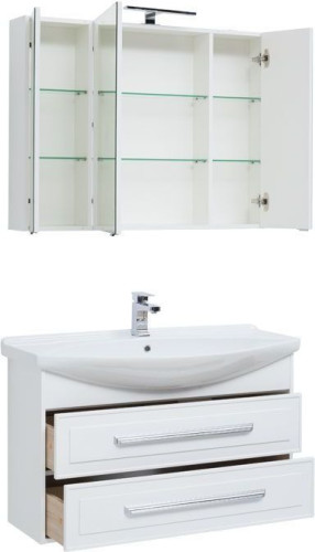 Мебель для ванной Aquanet Остин 105 белый