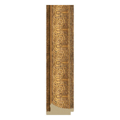 Зеркало напольное с гравировкой  EVOFORM  в багетной раме медный эльдорадо, 79х198 см, BY 6306