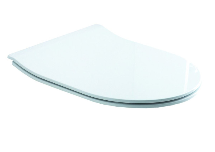 Olympia Milady, быстросъемное тонкое сиденье с микролифтом, цвет серый матовый