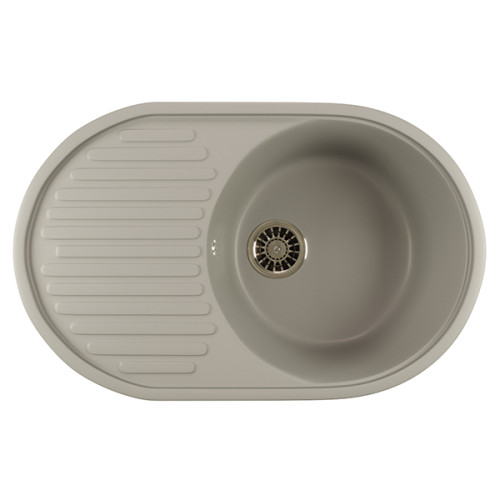 Мойка из искусственного мрамора MIXLINE ML-GM16 45,5x72 (533158)