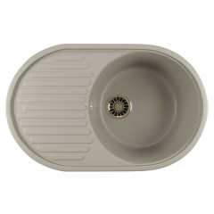 Мойка из искусственного мрамора MIXLINE ML-GM16 45,5x72 (533158)