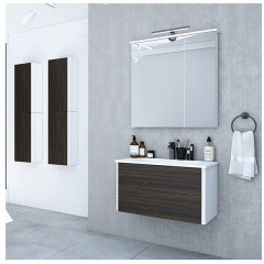 Зеркальный шкаф Акватон Брук 60