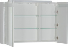 Зеркало-шкаф Aquanet Лайн 90 L белый