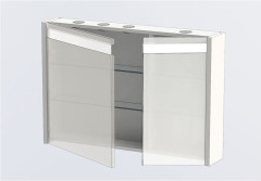 Зеркало-шкаф Aquanet Лайн 90 L белый