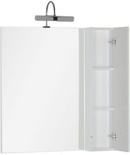 Зеркало-шкаф Aquanet Стайл 85 белый