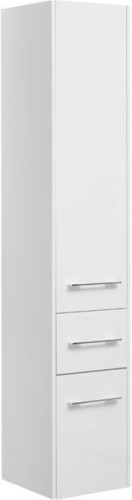 Шкаф-пенал для ванной Aquanet Августа 35 белый