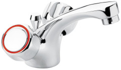 Смеситель Sole с донным клапаном для раковины, цвет хром