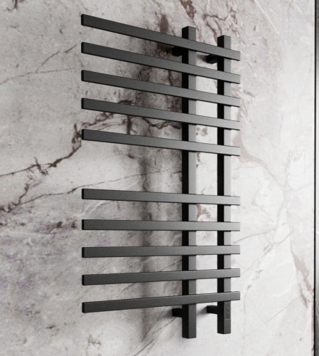 Полотенцесушитель электрический (лесенка) Bauedge Wind DB-0055, 60x100 см