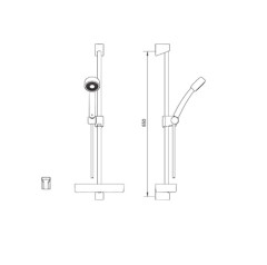 Душевой набор Oras Apollo 520