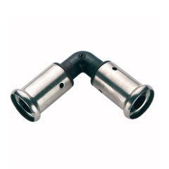 Угольник 90°, ПВДФ пресс, 32x32, HENCO