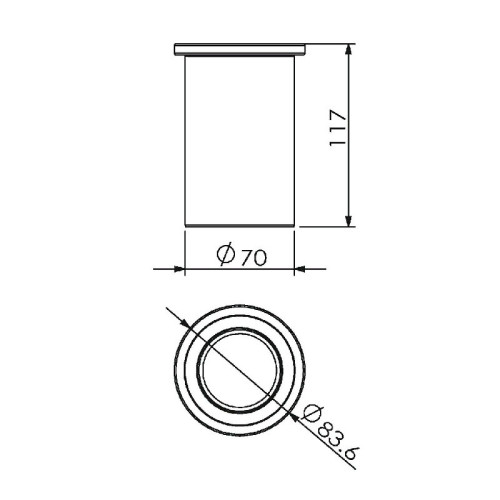 Стакан для зубных щеток Langberger Lugano 23013A