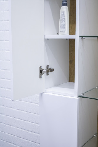 Пенал подвесной 45 Fortuna без ящика левый Домино