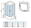 Душевая кабина WeltWasser WW500 Halle 1004 100x100