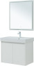 Мебель для ванной Aquanet Nova Lite 75 белый глянец (2 дверцы)