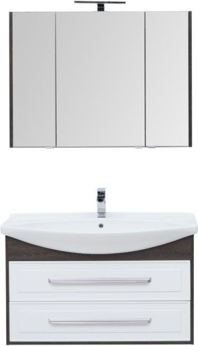 Мебель для ванной Aquanet Остин 105 дуб кантербери/белый