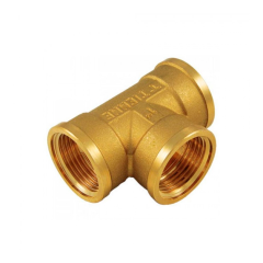 Тройник TIEMME ВВ 1х1/2х1 для стальных труб резьбовой