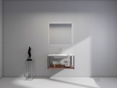 Консоль с раковиной Prato 800