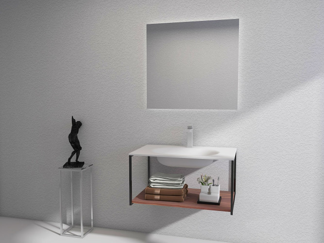 Консоль с раковиной Prato 800