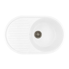 Мойка из искусственного мрамора MIXLINE ML-GM16 45,5x72 (532397)