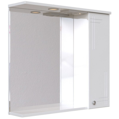 Зеркальный шкаф San Star Июнь 70 с подсветкой