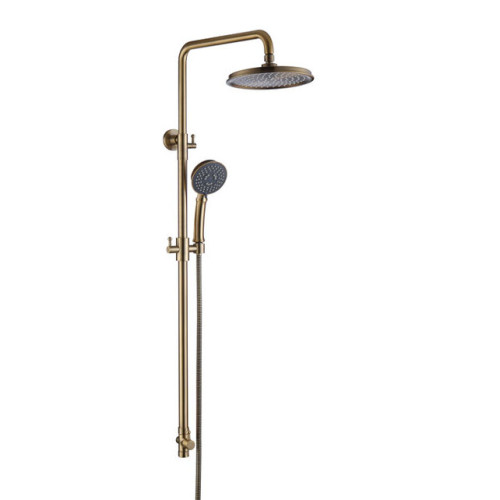 Душевой гарнитур - тропич.душ с лейкой 3-режима, пластик (бронза) Caprigo 99-560-vot