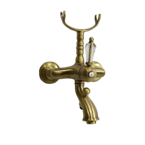 ANTIQUE-Swarovski смеситель ванна (бронза), без душ. комплекта Caprigo 04S-011-vot