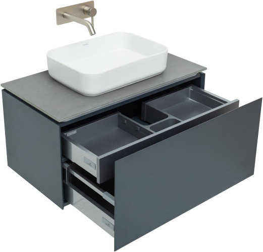 Тумба под раковину Allen Brau Infinity 1.21002.AM 85 anthracite matt