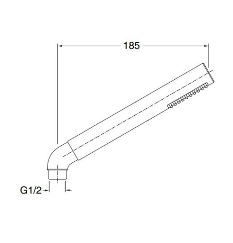 Душевая лейка Cristina PD 109