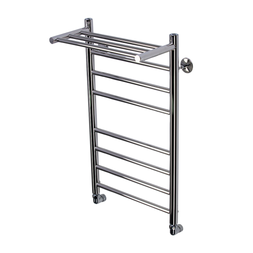 Полотенцесушитель водяной Comfysan Luce W-8 80/40 с полкой, хром