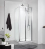 Душевое ограждение Azario TORONTO 800х800х1900, без поддона, прозрачное стекло 5 мм, цвет профиля серебро (AZ-NAA1432B)