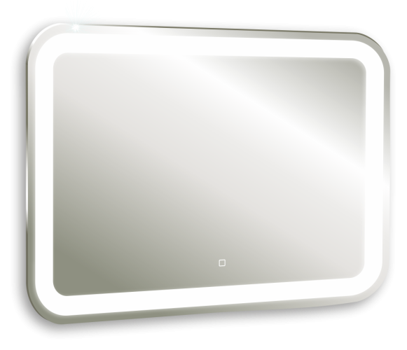 Зеркало AZARIO Аллюр 915х685 c подсветкой и диммером, сенсорный выключатель, подогрев (LED-00002531)