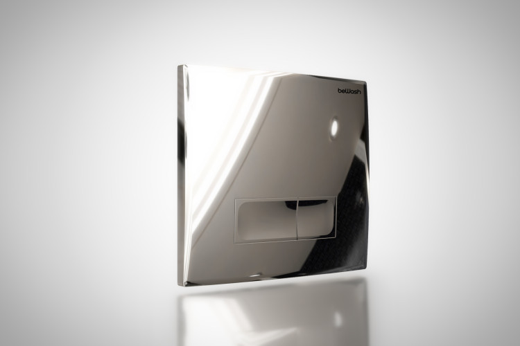 Кнопка смыва для инсталляций beWash Neox P04SC, хром глянец