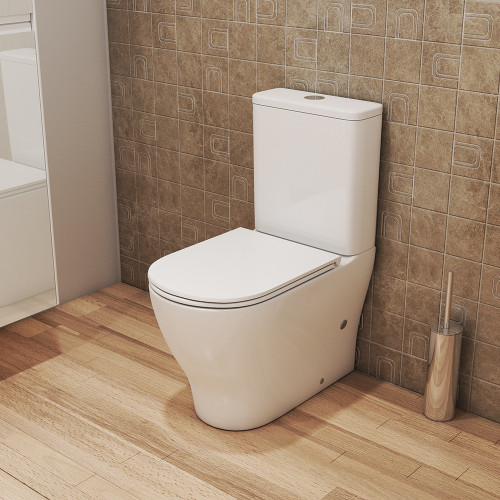 Чаша унитаза-компакта OWL Tid Cirkel-G с сиденьем DP микролифт