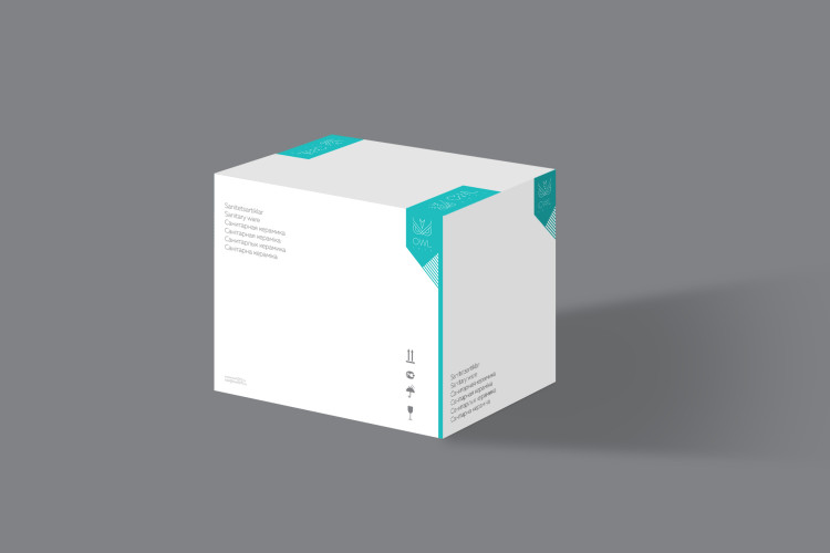 Чаша унитаза-компакта OWL Tid Cirkel-G с сиденьем DP микролифт