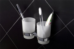 Подстаканник Fixsen Europa двойной, хром (FX-21807)