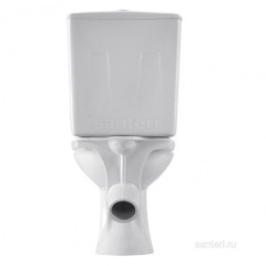 Унитаз-компакт Santeri Орион крап на белом 1.P400.8.S01.00B.F