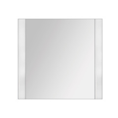 Зеркало UNI, 85 см, без подсветки, белый