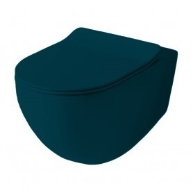 Унитаз Artceram File 2.0 подвесной 370*530*370 green petrolio