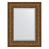 Зеркало настенное с фацетом EVOFORM в багетной раме виньетка состаренная бронза, 60х80 см, BY 3401