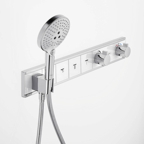Hansgrohe 15357400 RainSelect с 4 кнопками, СМ, белый/хром